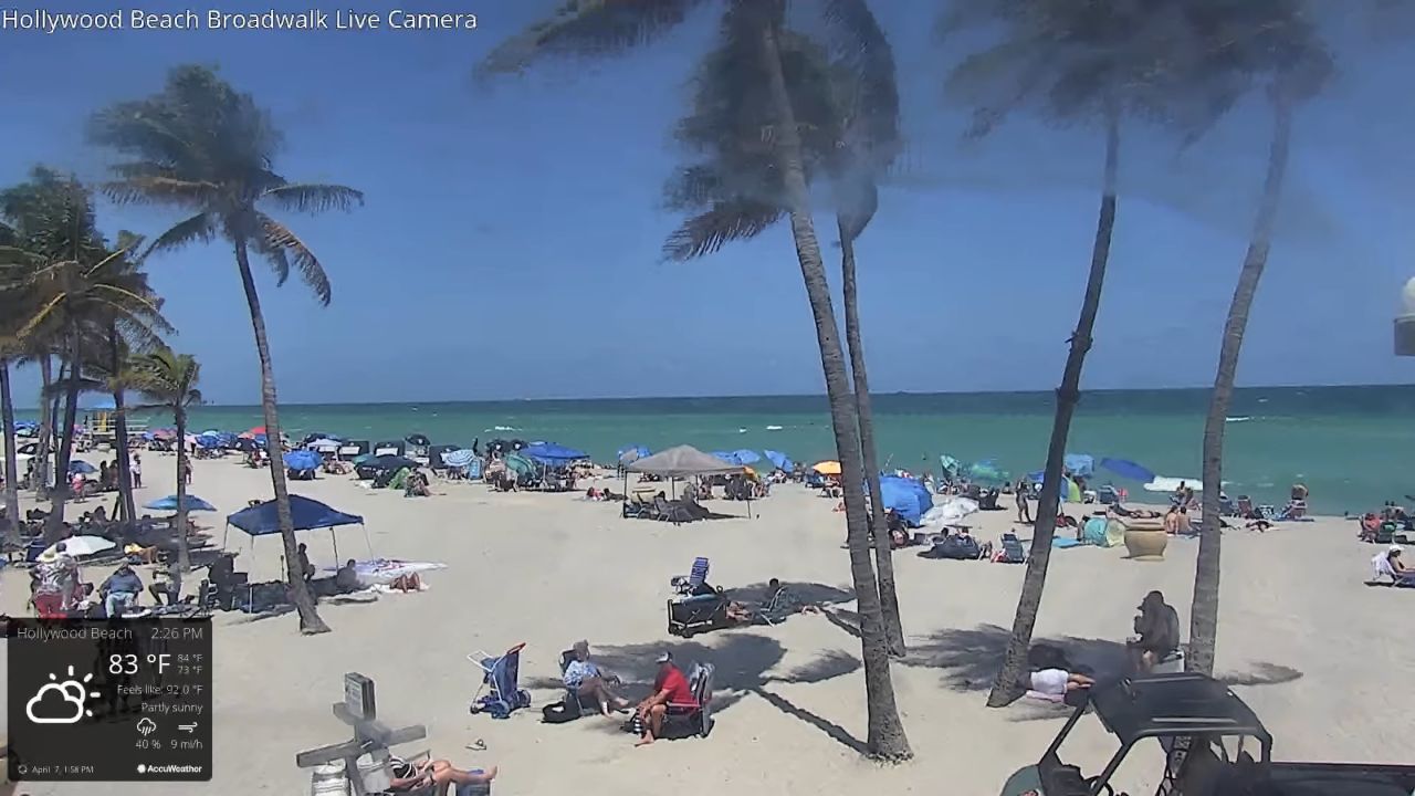 Hollywood Beach Boardwalk Live Cam