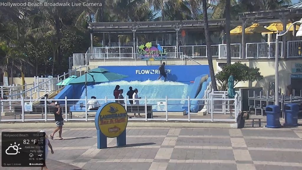 Hollywood Beach Boardwalk Cam