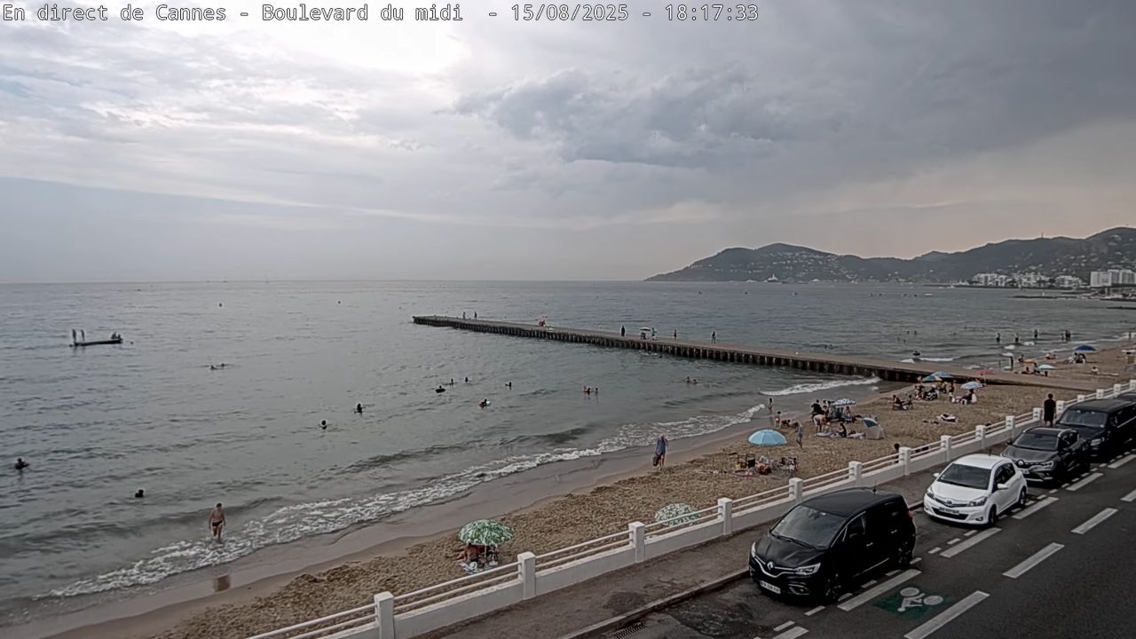 Beach Live Webcam – Cannes, Côte d’Azur, France