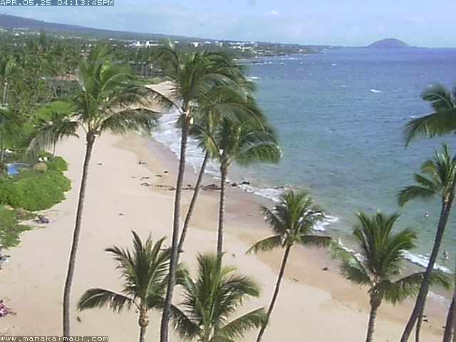 Mana Kai Maui Live Beach Cam in Hawaii