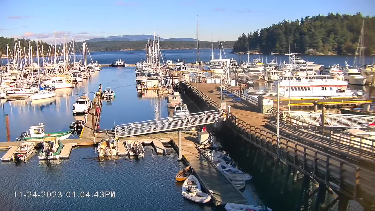 Port of Friday Harbor Webcam | Marina & Airport