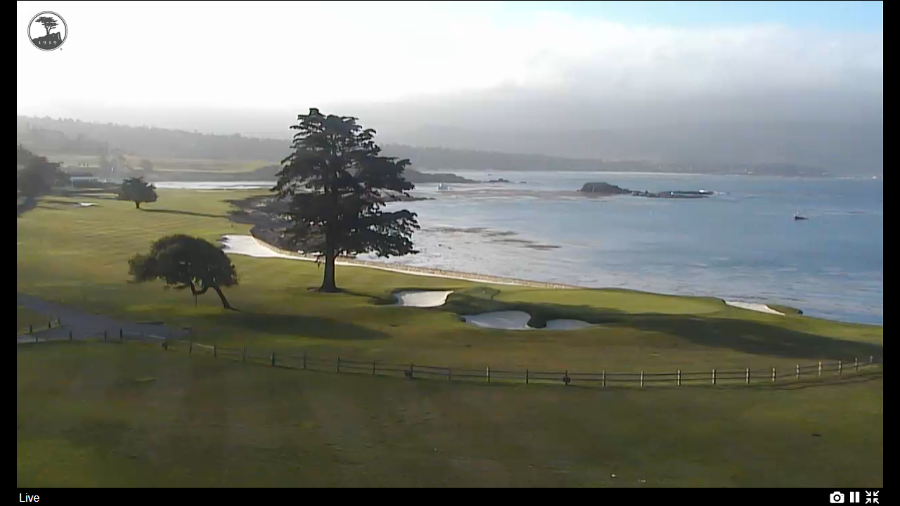 Pebble Beach 18th Green Live Webcam – Monterey, CA