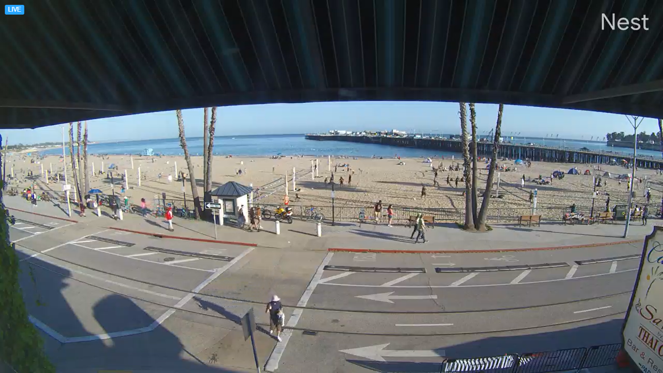 Santa Cruz Beach Boardwalk Live Cam – California, USA