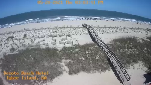 DeSoto Beach Hotel Cam – Tybee Island, Georgia