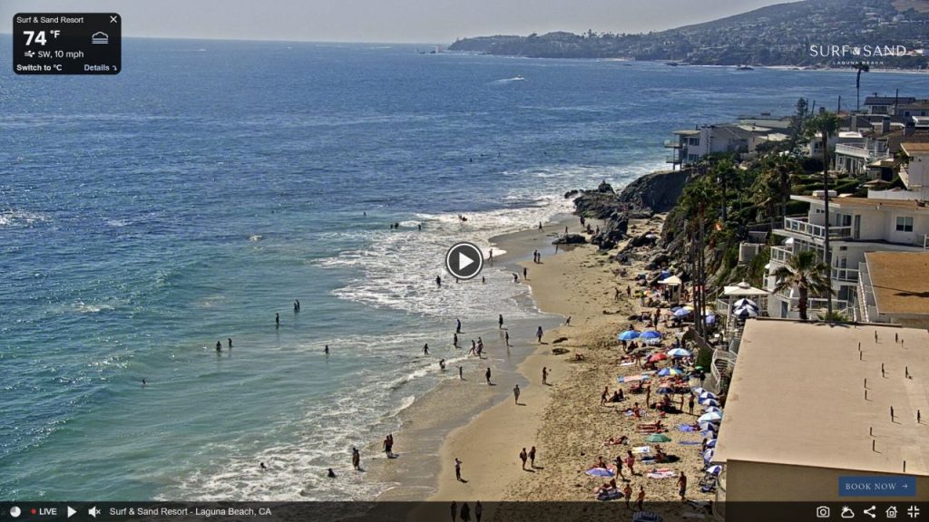 Live Webcam The Inn At Laguna Beach - Orange County, California