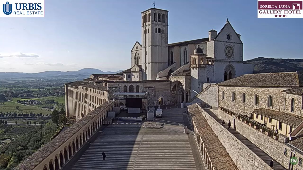 Basilica of St. Francis Live Webcam – Assisi, Italy