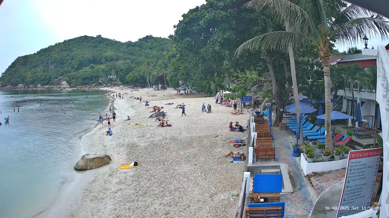 Live Webcam Crystal Bay Beach Resort – Koh Samui