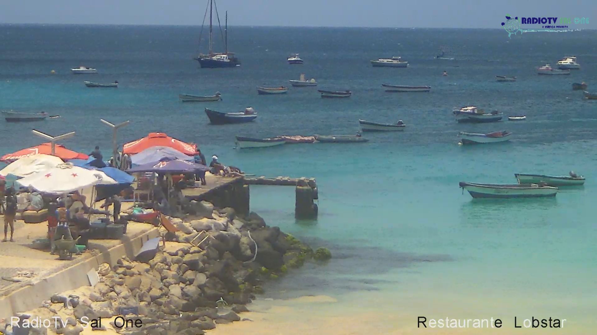 Santa Maria Harbour Live Cam – Sal, Cape Verde