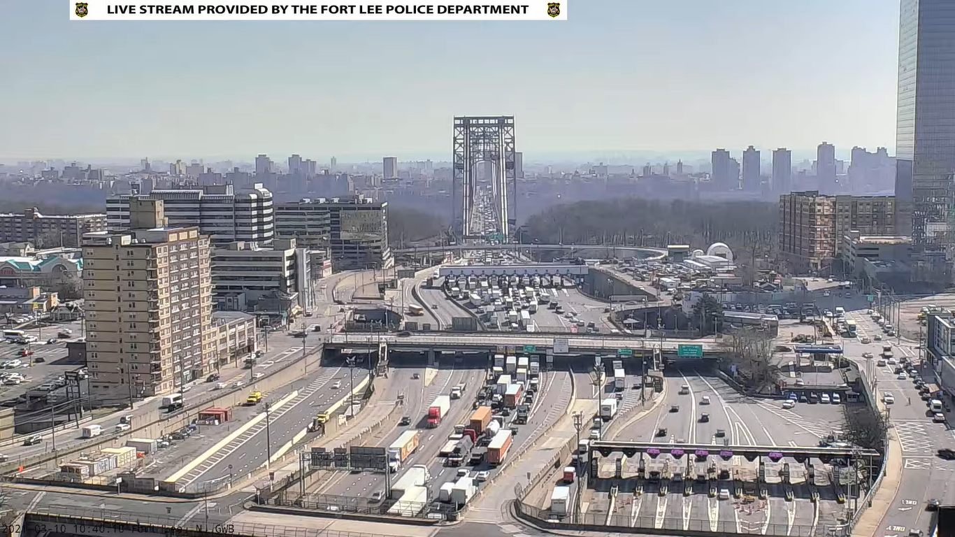 George Washington Bridge Webcam – New Jersey