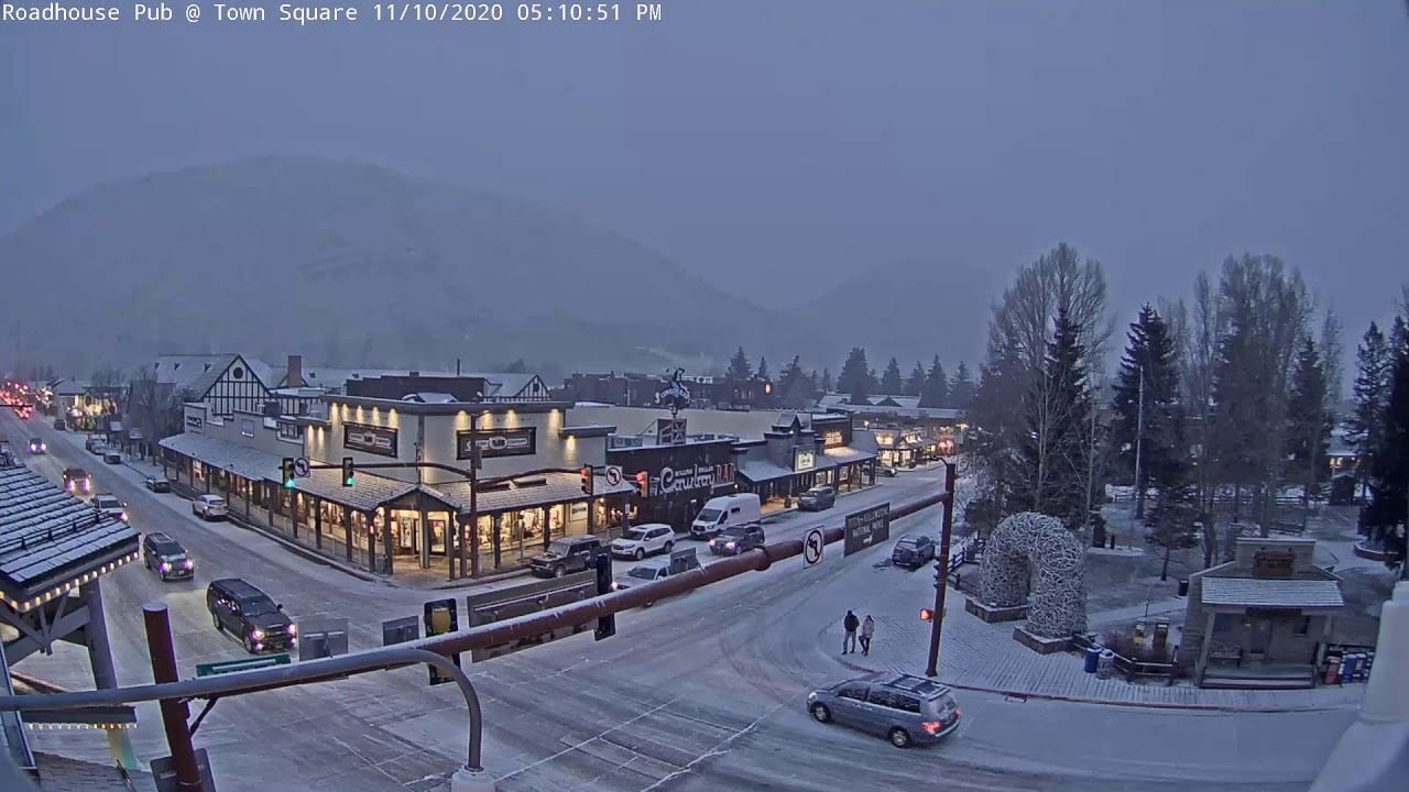Jackson Hole Webcam Town Square | Live HD Video