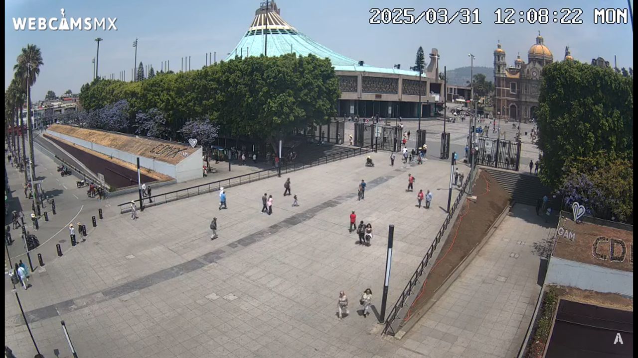 Live Webcam Basílica De Guadalupe – Ciudad de Mexico