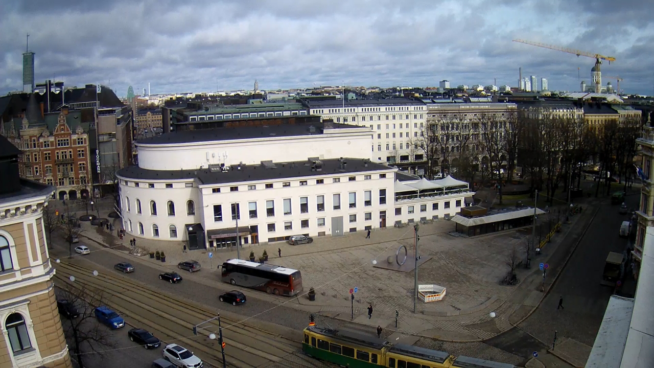 Erottaja Square Webcam – Helsinki, Finland – Live Video