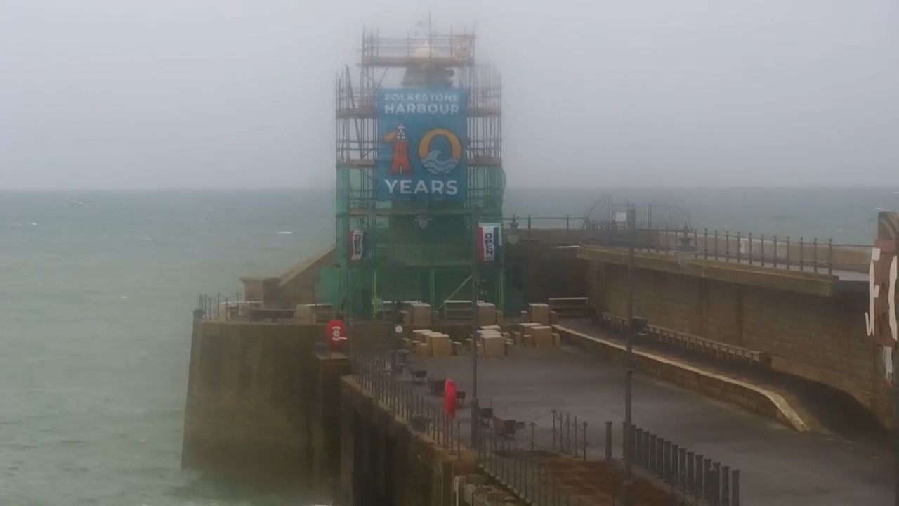 Folkestone Harbour Webcam Kent, UK