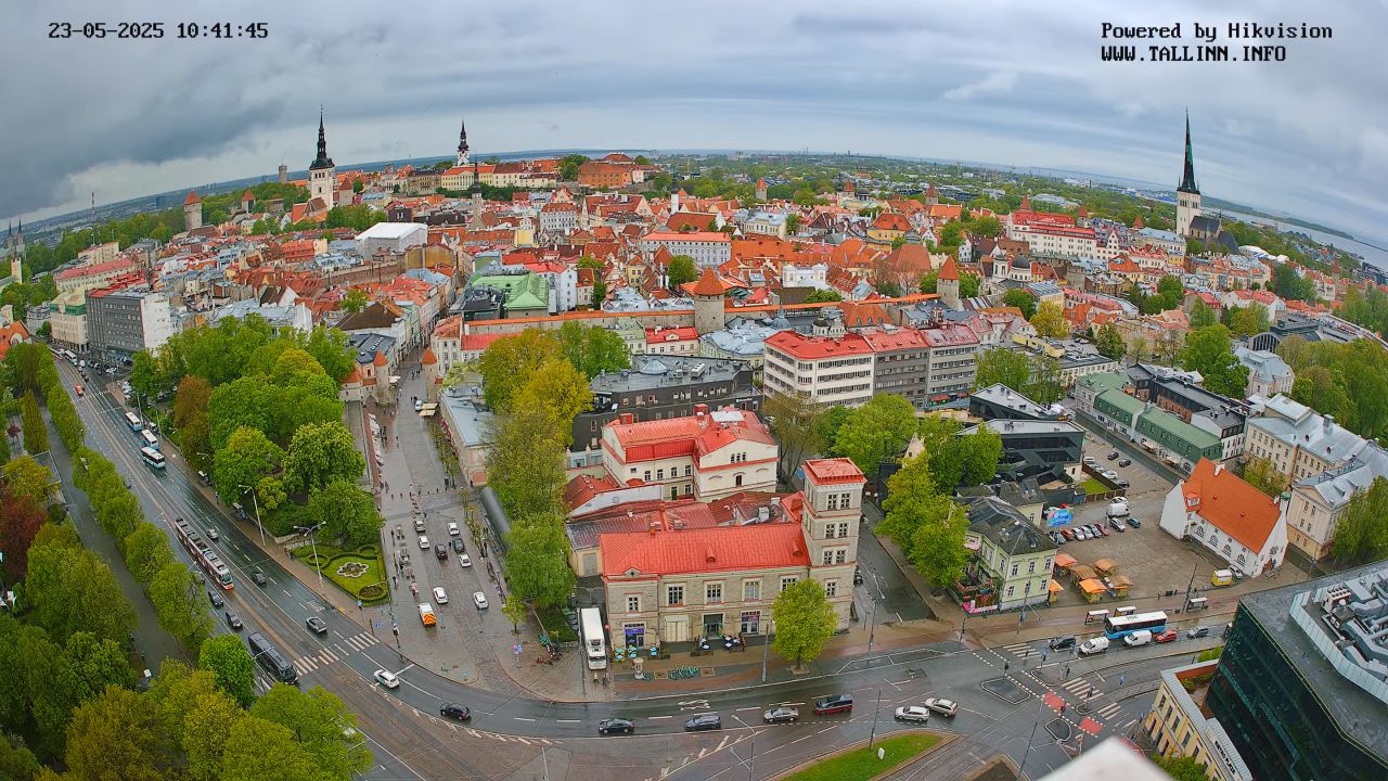 Live Webcam Freedom Square – Tallinn, Estonia