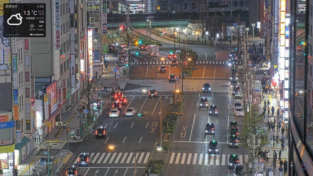 New Kabukichō, Tokyo, Japan Live Webcam