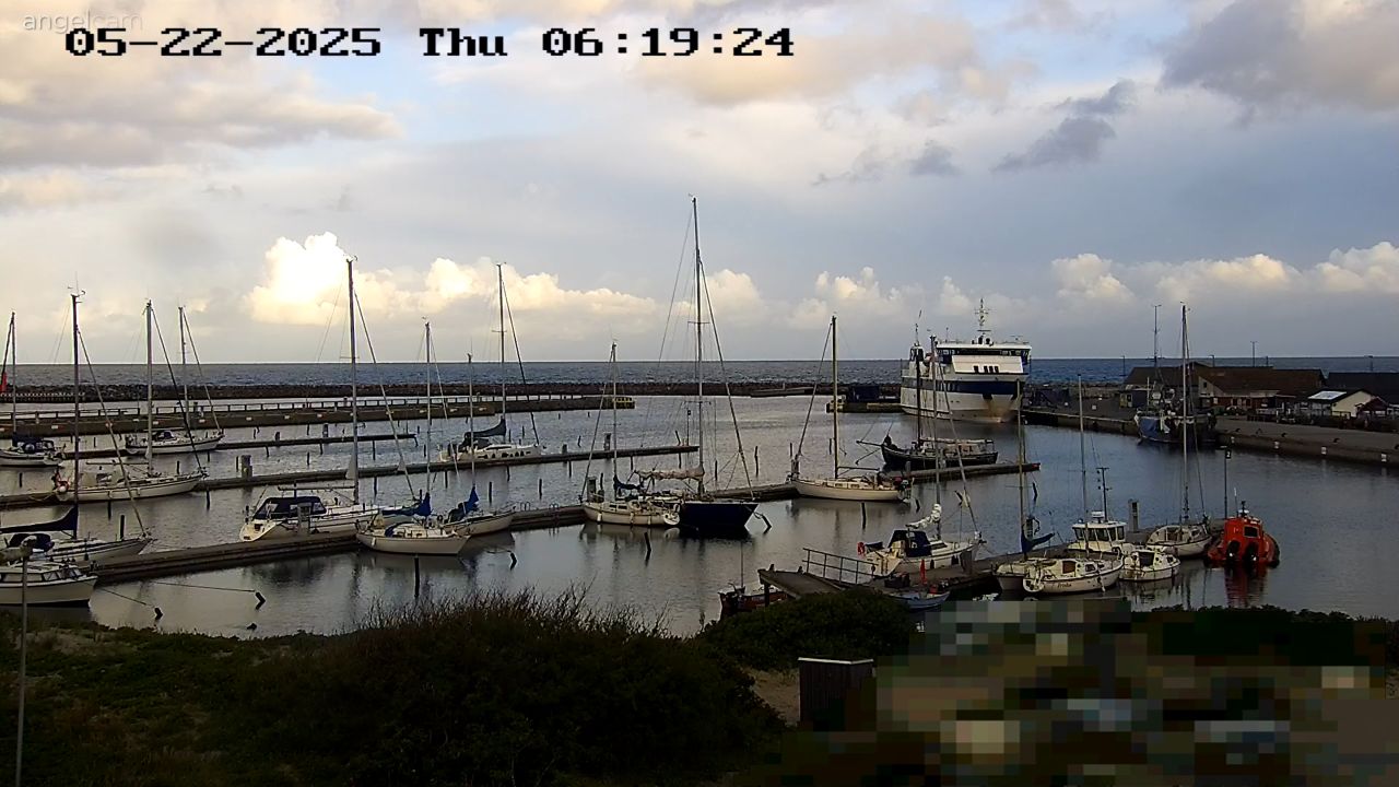 Live Webcam Anholt Marina – Anholt, Denmark