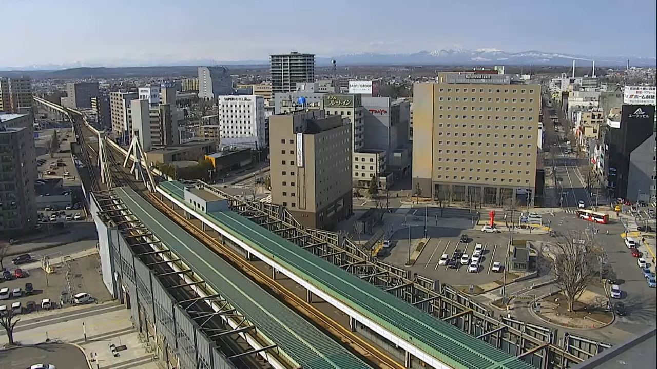 Obihiro Railway Station Live Webcam – Hokkaido