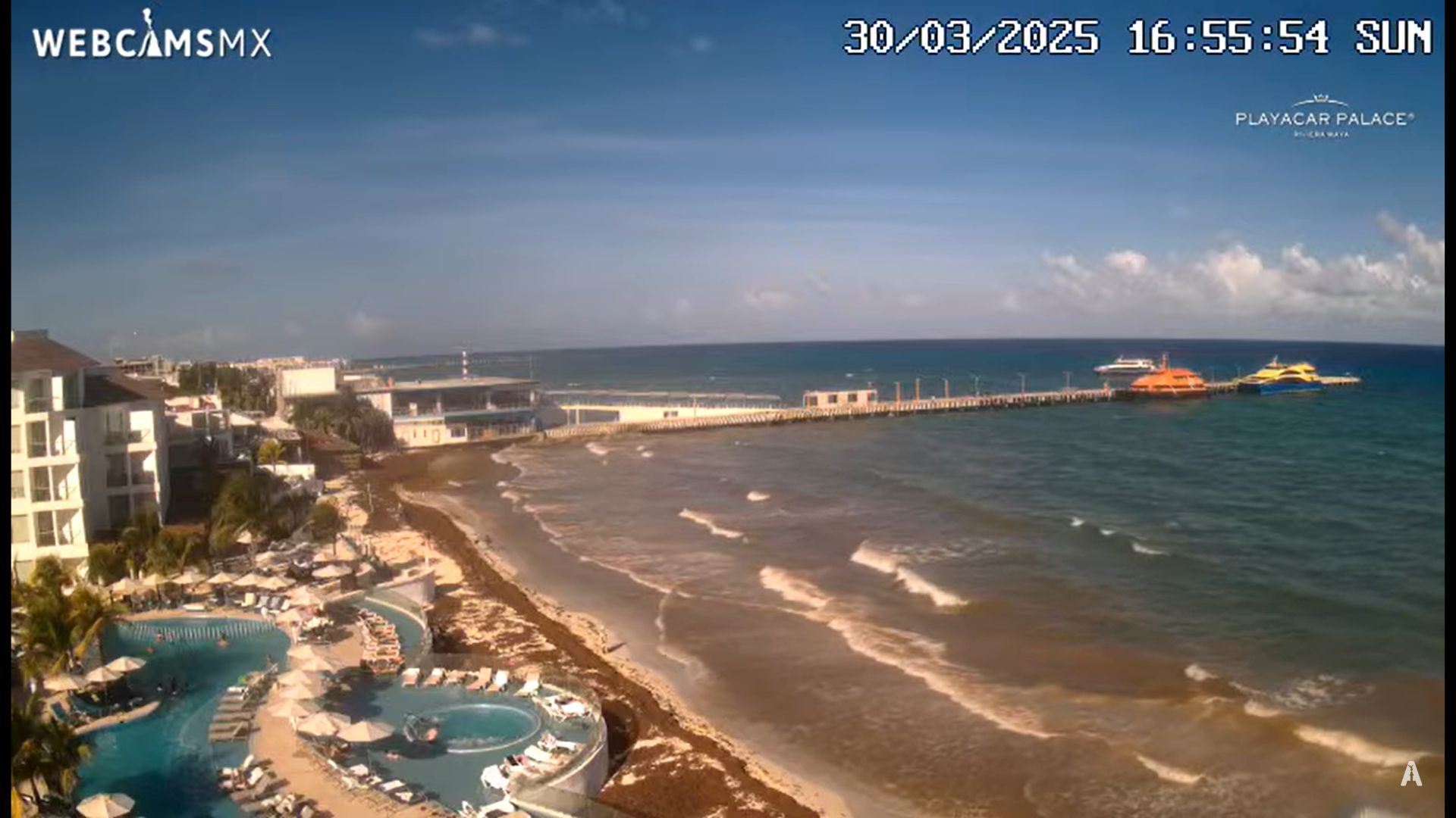 Playa Del Carmen Live Webcam in Mexico