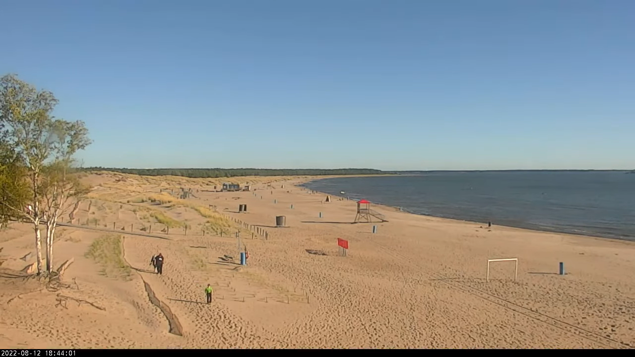 Yyteri Beach Webcam – Pori, Finland – Live HD Video