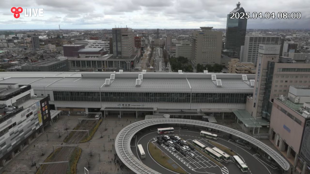 Toyama City, Japan Live Webcam