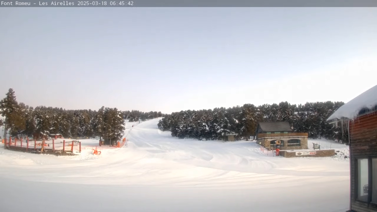 Font Romeu Ski Resort Live Webcam – Les Airelles, France