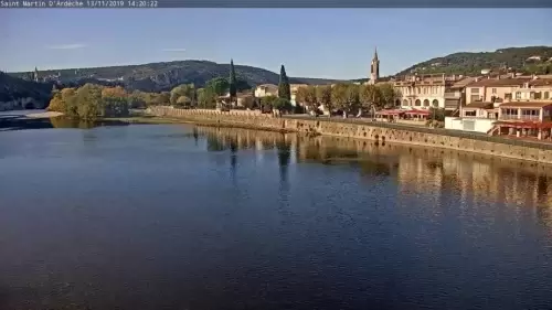 Saint-Martin-D’Ardèche Live Webcam – France – HD Video