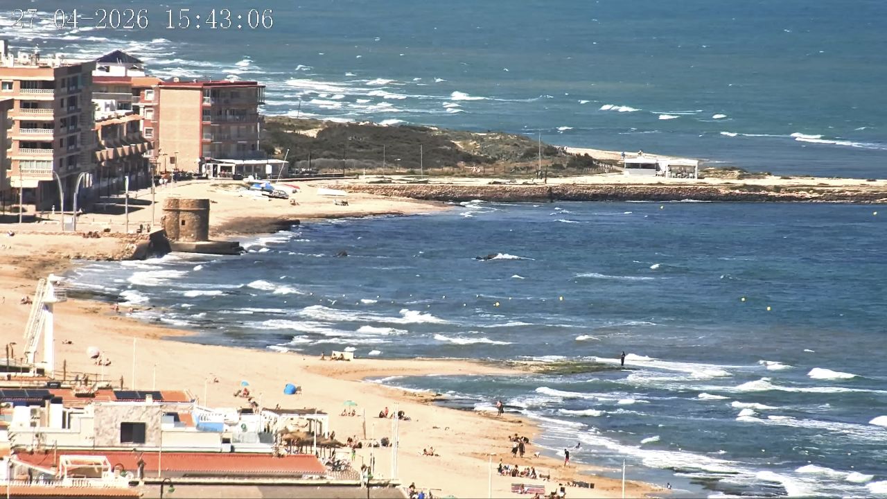 Live Webcam Torrevieja, Spain | Port in Alicante