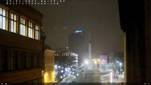 Freedom Monument Square Live Cam Riga, Latvia