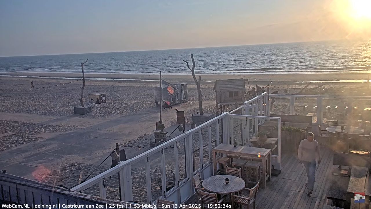 Strandpaviljoen Club Zand Live Webcam – Castricum Aan Zee