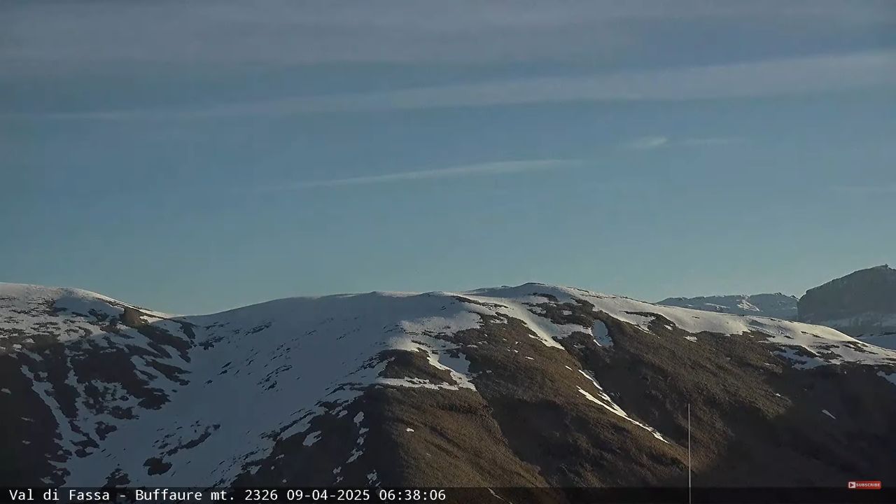 Val Di Fassa Live Cam Buffaure Ski Resort Trentino, Italy