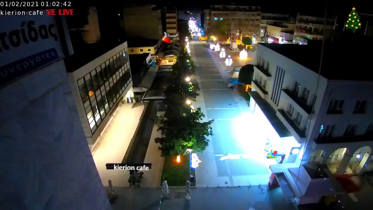 Liberty Square Live Cam Karditsa, Greece