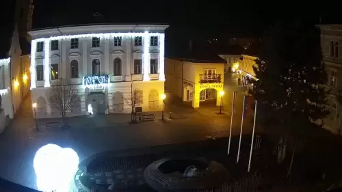 City Hall Square Live Webcam – Székesfehérvár, Hungary