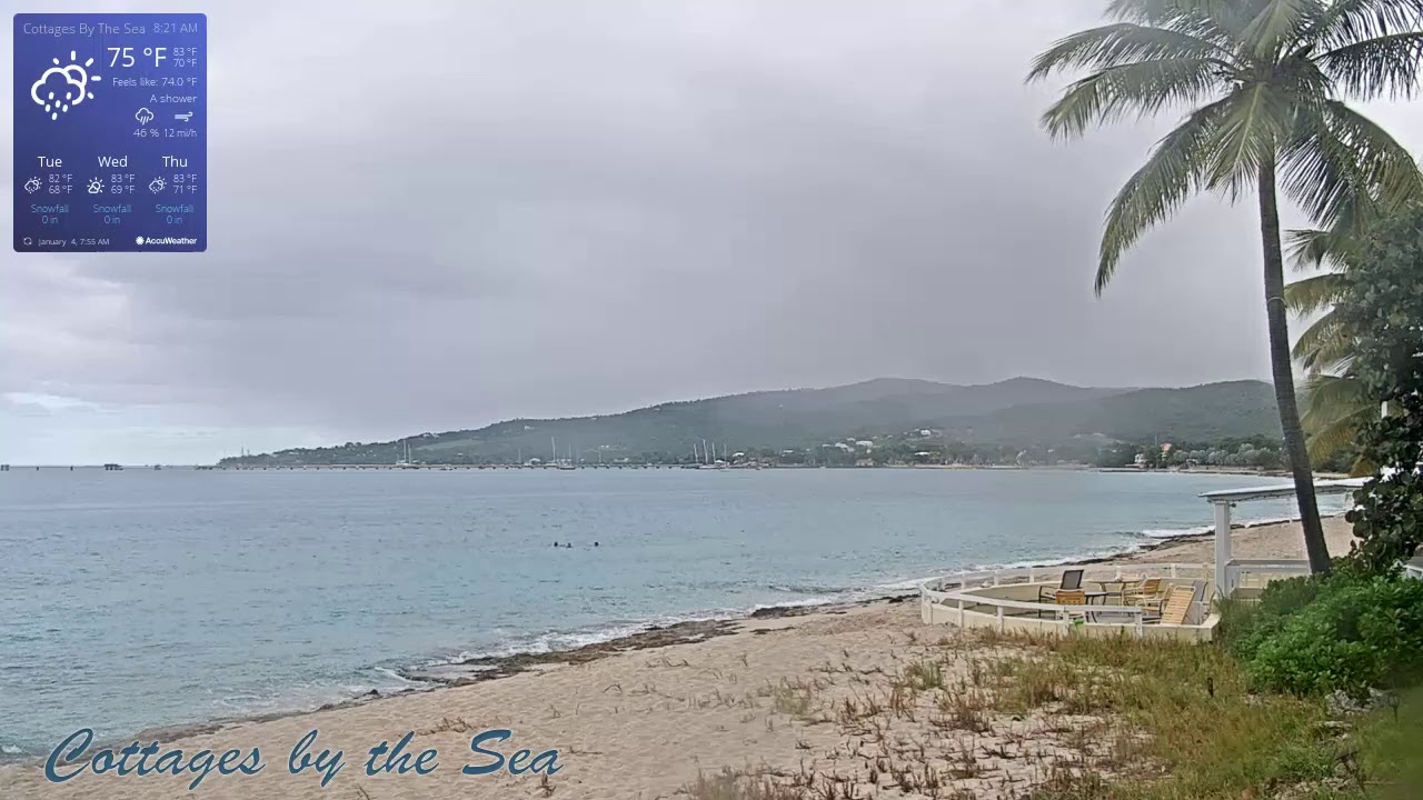 Cottages By The Sea St. Croix, USVI Live Webcam