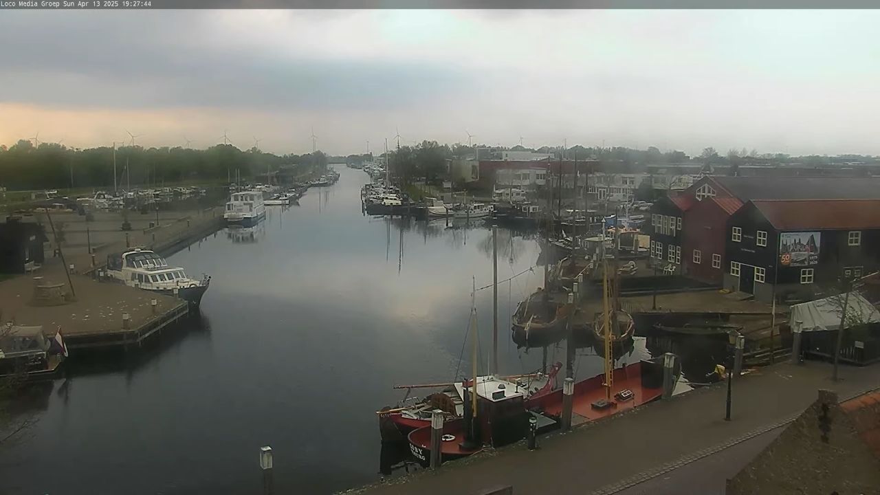 Elburg Marina Live Cam – Gelderland, Netherlands