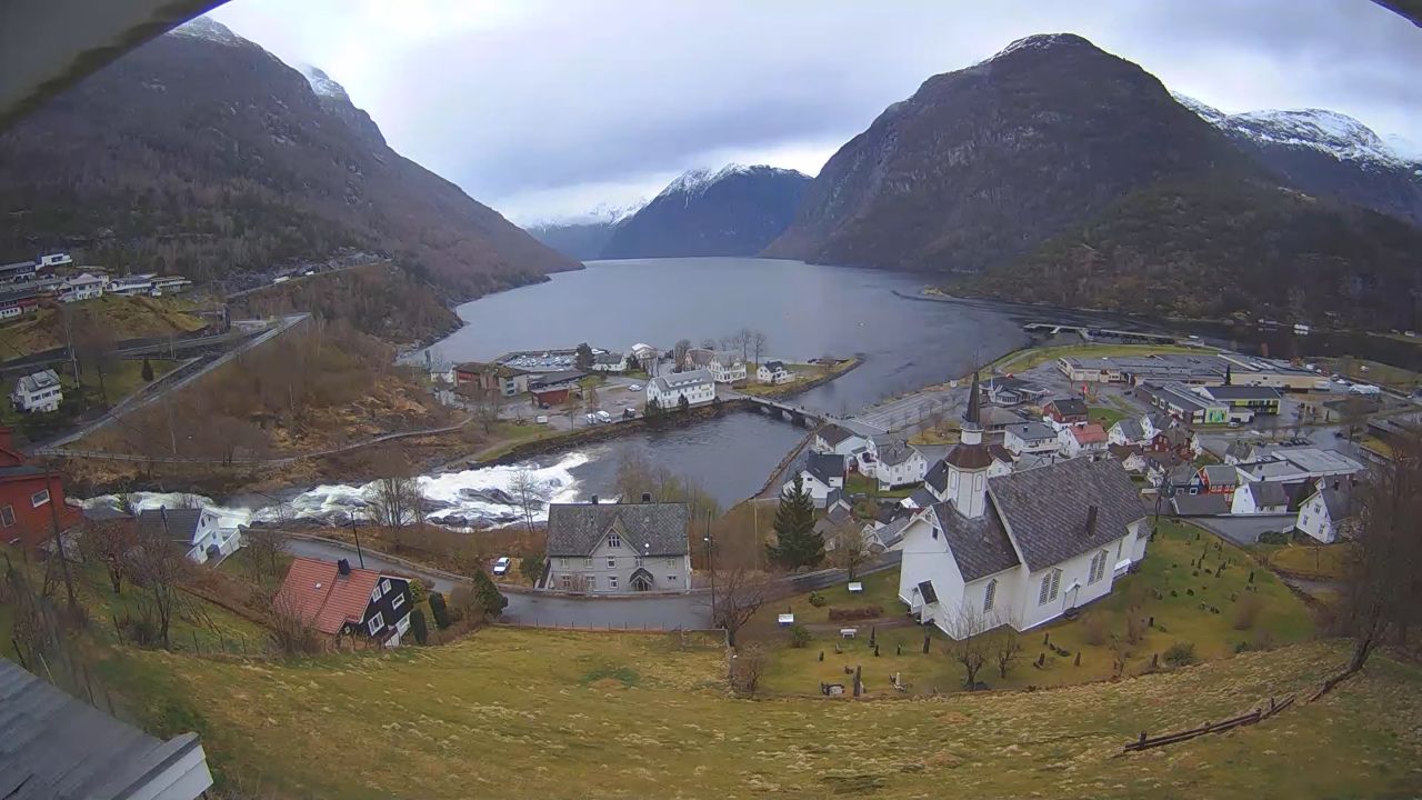Hellesylt Webcam – Centre – Stranda, Norway – Live HD Video