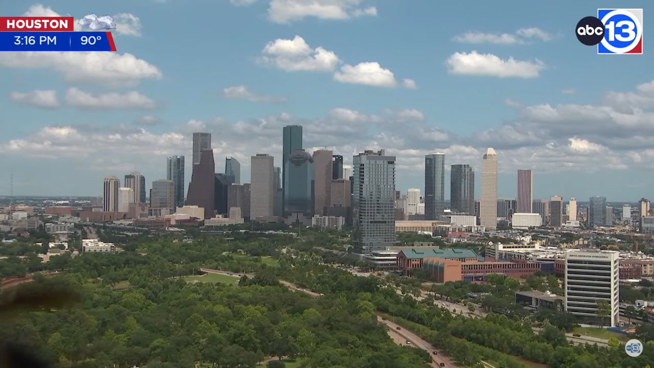 Houston, Texas Skyline Live Webcam | HD Video