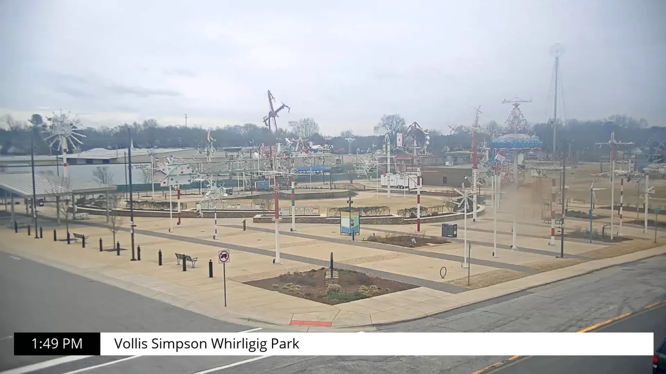 Live Webcam Wilson, North Carolina Whirligig Park