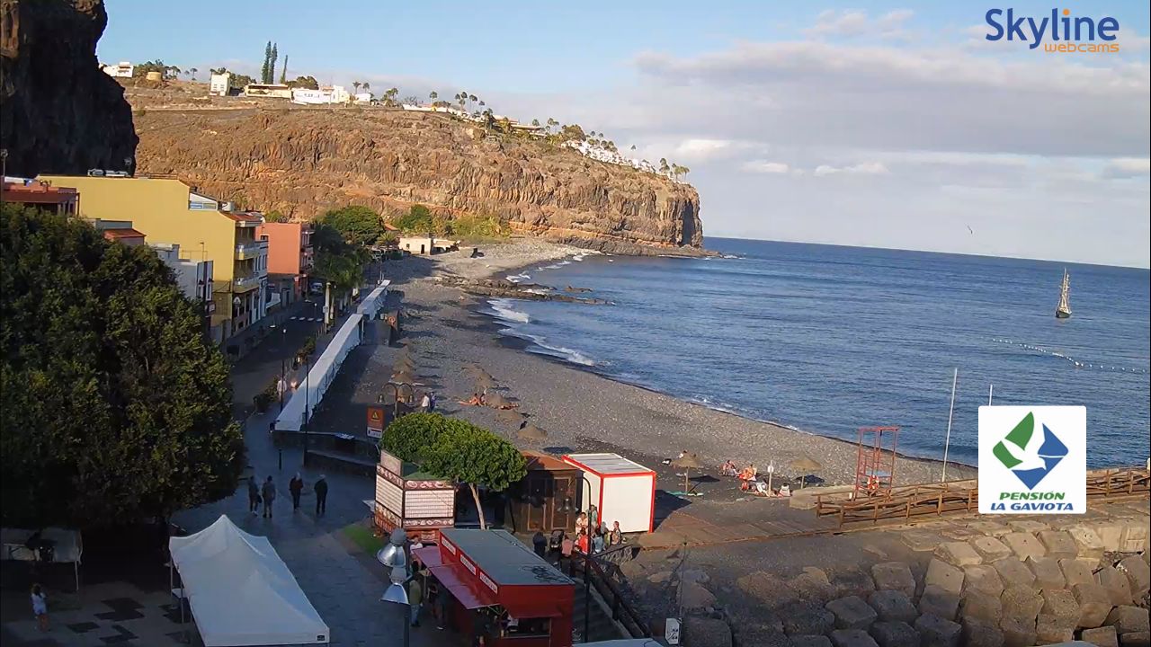 Playa de Santiago Live Webcam – La Gomera, Canary Islands