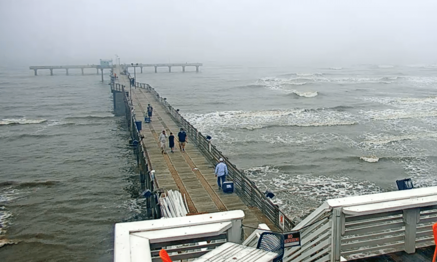 Galveston Fishing Pier Live Cam – Texas | HD Video