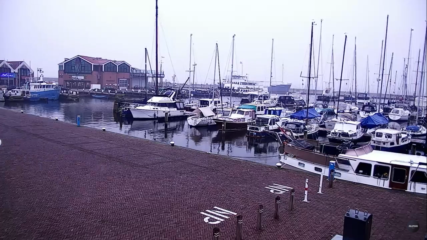 Dormakade Quay Live Cam – Urk, Netherlands
