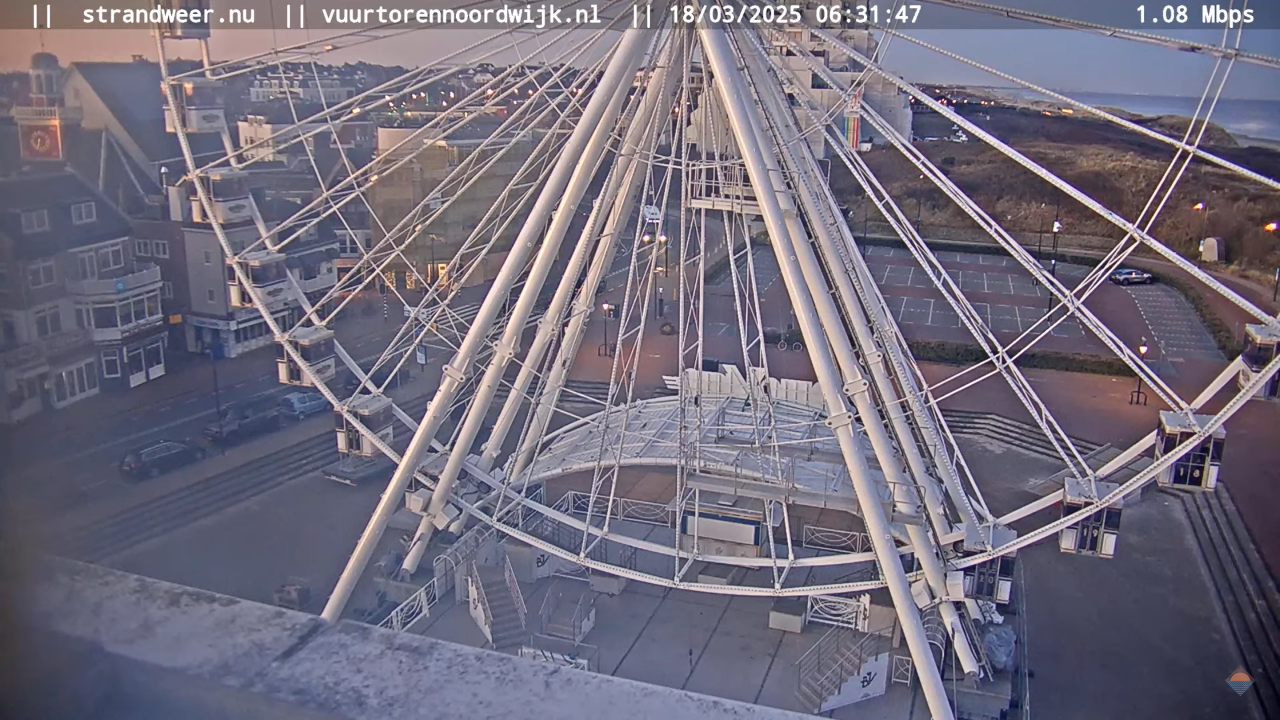 Noordwijk Aan Zee Boulevard Live Webcam – Netherlands