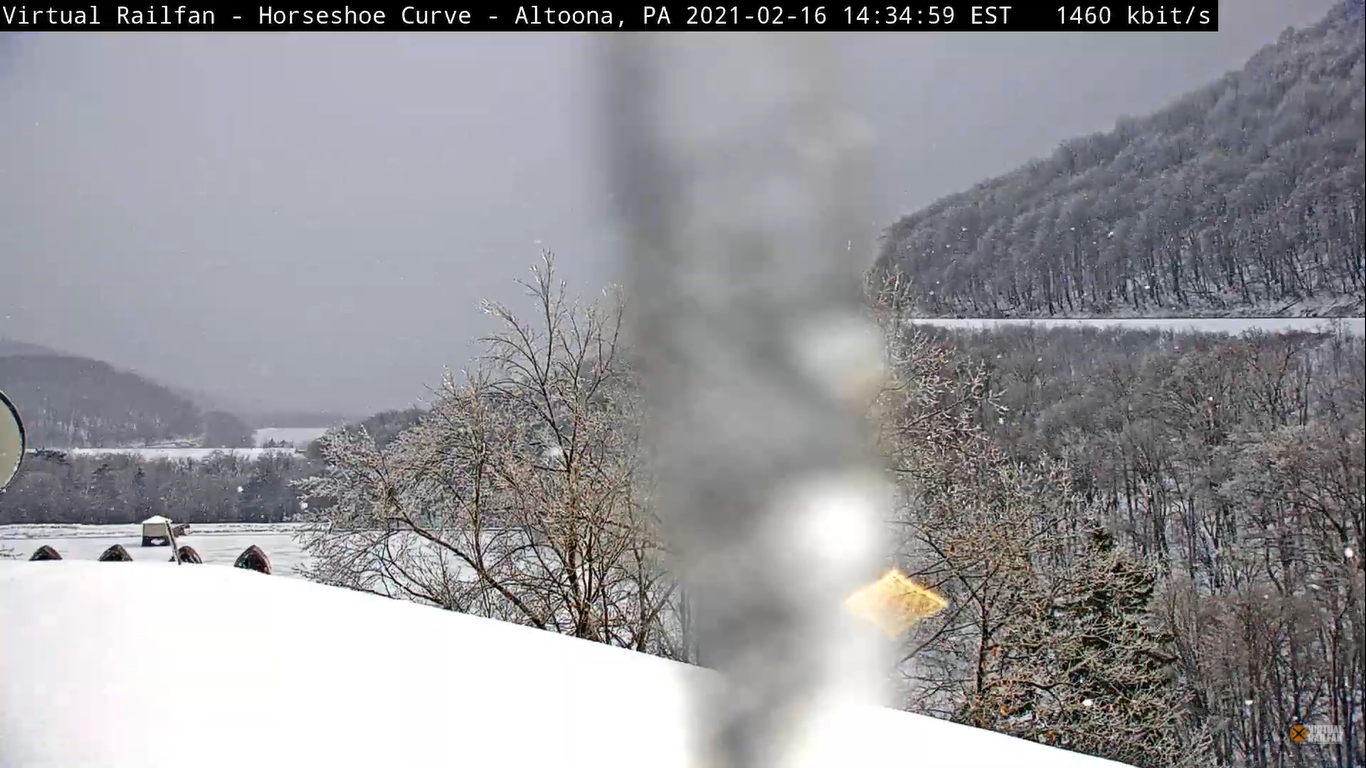 The Horseshoe Curve – Altoona Pennsylvania Live Webcam