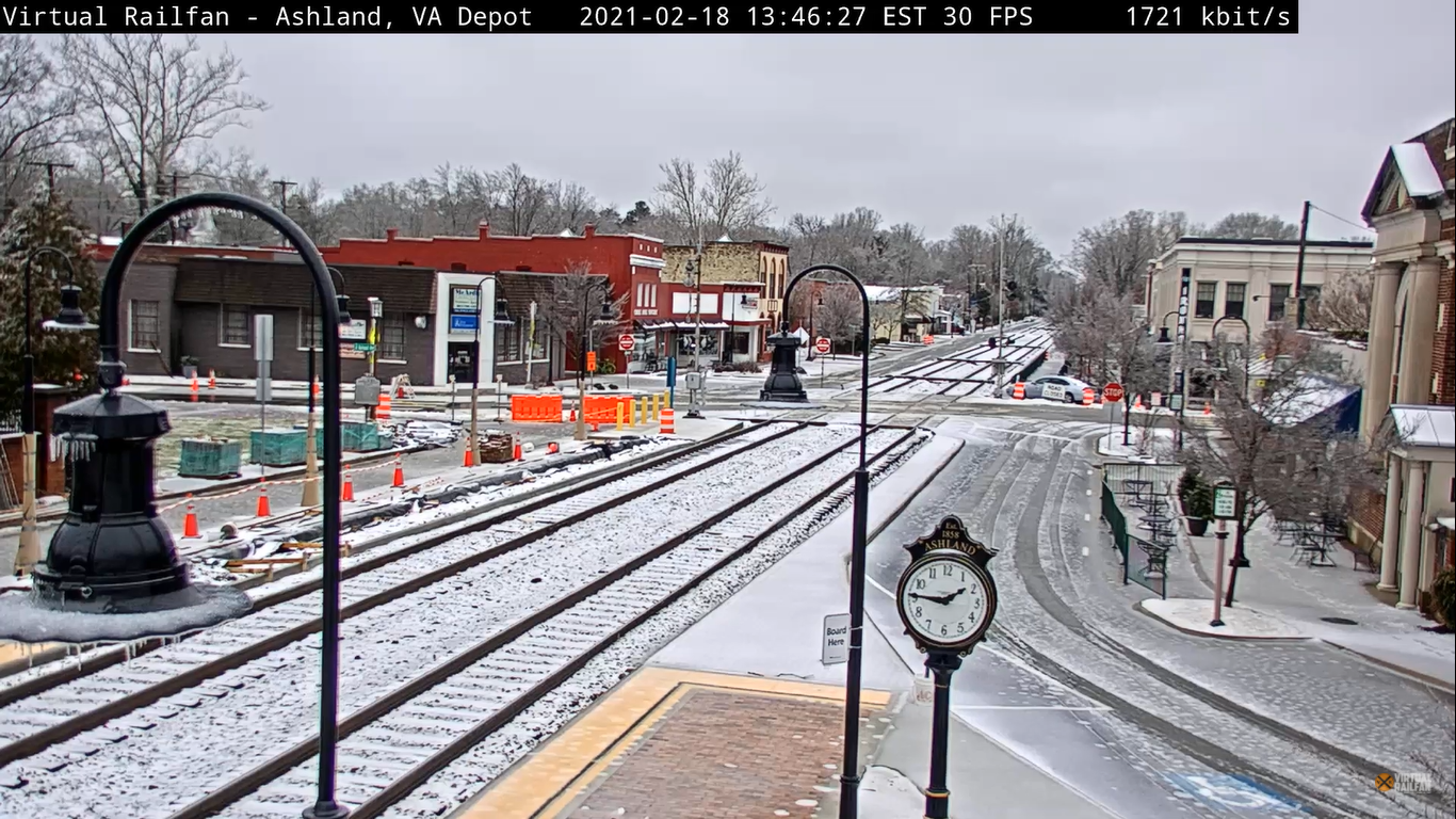 Ashland Railcam – VA Train Station Webcam | HD Video