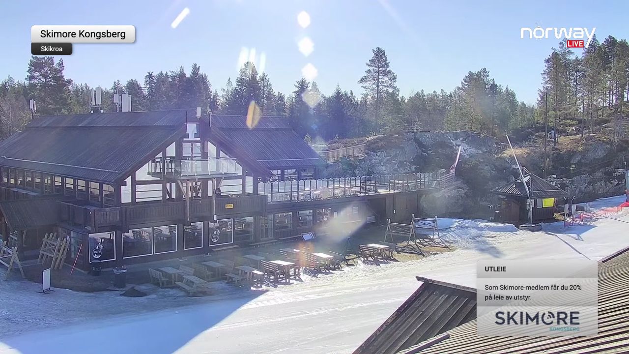 Skimore Kongsberg Live Cam – Viken, Norway – HD Video