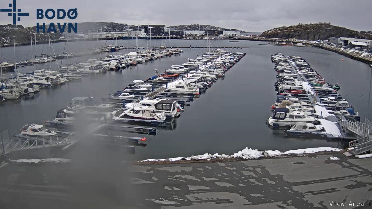 Webkamera Bodø Havn – Vestfjorden, Norway – Live Video