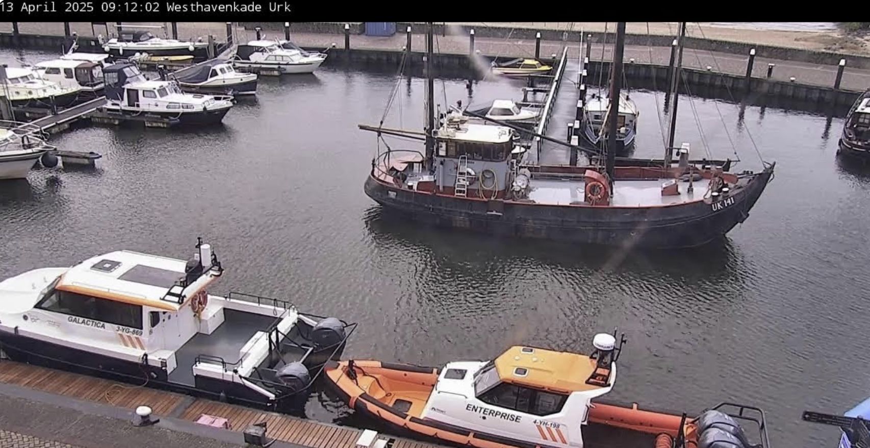 Westhavenkade Live Cam – Urk, Flevoland, Netherlands