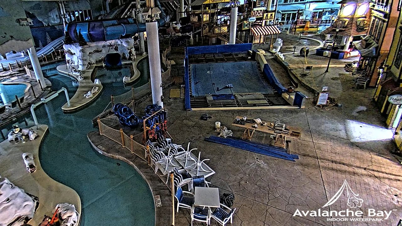 Avalanche Bay Indoor Waterpark Video Webcam – Boyne Falls, MI