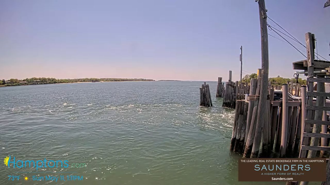 Live Video Cam South Ferry – Shelter Island, New York