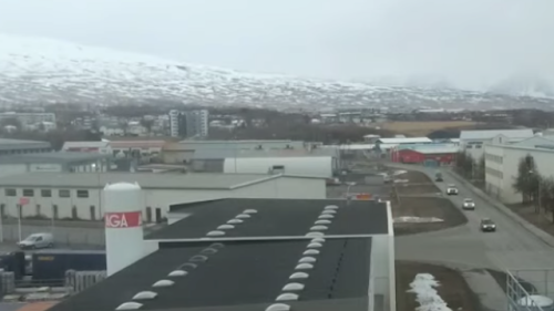Akureyri, Iceland Live Webcam Einstök Ölgerð Brewery