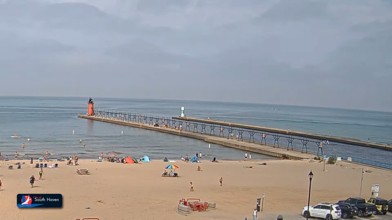 South Haven Beach Cam – Lake Michigan